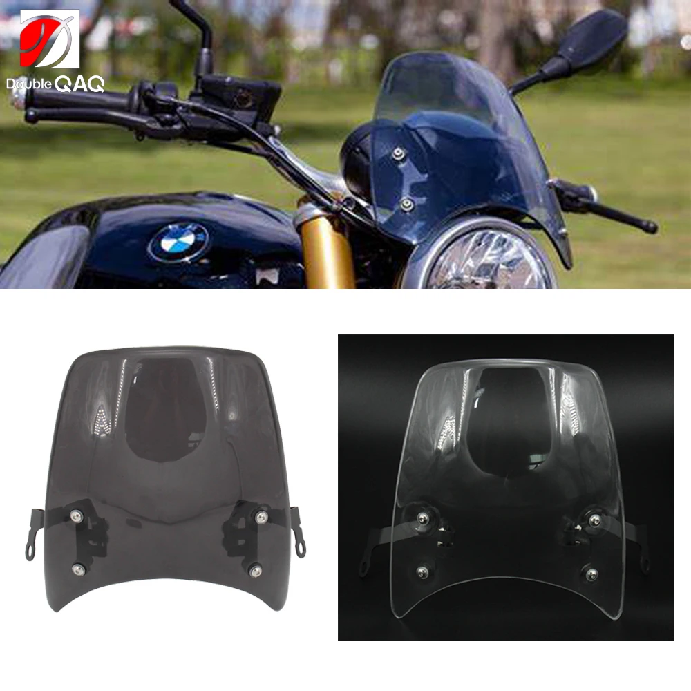 For BMW R nine T 2014-2019 Motorcycle Windshield Windscreen Universal Motorcycle Parts Wind Deflector Windshield
For BMW R nine T 2014-2019 Motorcycle Windshield Windscreen Universal Motorcycle Parts Wind Deflector Windshield