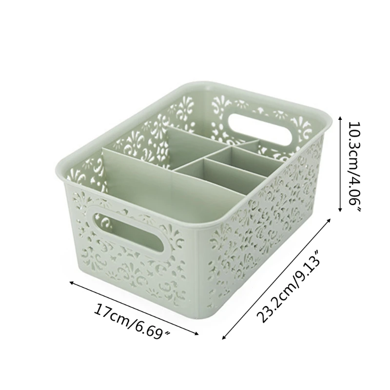 OOTDTY Cosmetics Desktop Storage Box Pen Holder Organizer Case 6 Slots Grids Makeup Rack Multifunction Plastic Basket
OOTDTY Cosmetics Desktop Storage Box Pen Holder Organizer Case 6 Slots Grids Makeup Rack Multifunction Plastic Basket