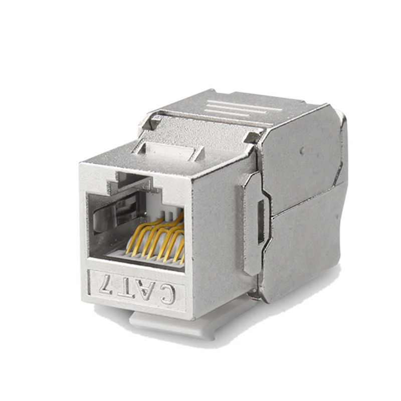Сетевой экранированный адаптер RJ45, 20 шт., 10 ГБ, сетевой адаптер Keystone Jack, без инструментов, Cat7
Сетевой экранированный адаптер RJ45, 20 шт., 10 ГБ, сетевой адаптер Keystone Jack, без инструментов, Cat7