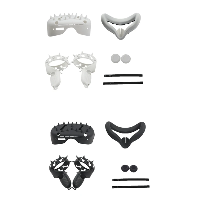 for Quest 2 Controller Handle Cover, Device Front Cover for Quest 2 Mask Accessories, Spiked Version
for Quest 2 Controller Handle Cover, Device Front Cover for Quest 2 Mask Accessories, Spiked Version