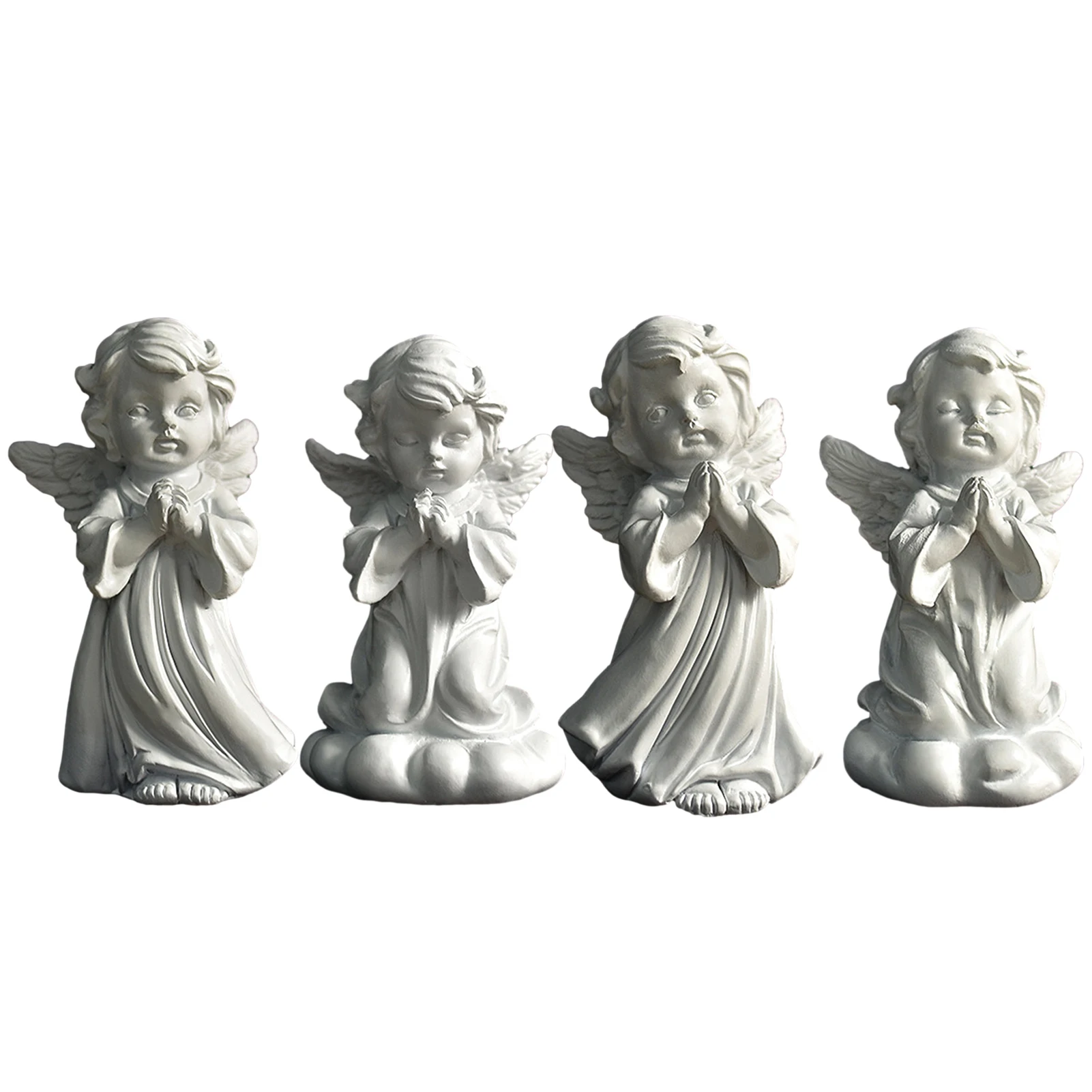 Mini Praying Angle Sculpture Desktop Home Decoration Angel Figurines Cute Resin Decorative Statue Room Ornament 4 Gestures
Mini Praying Angle Sculpture Desktop Home Decoration Angel Figurines Cute Resin Decorative Statue Room Ornament 4 Gestures
