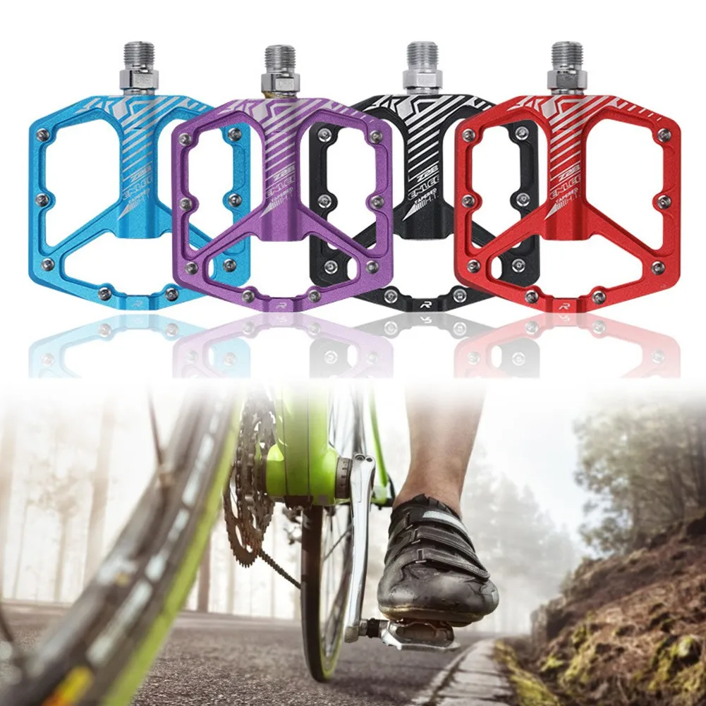 1Pair Mountain Road Bike Pedals Palin Non-slip Aluminum Alloy Bearing Pedals With Anti-skid Nails Easier Fixed Feet Cycling Part
1Pair Mountain Road Bike Pedals Palin Non-slip Aluminum Alloy Bearing Pedals With Anti-skid Nails Easier Fixed Feet Cycling Part