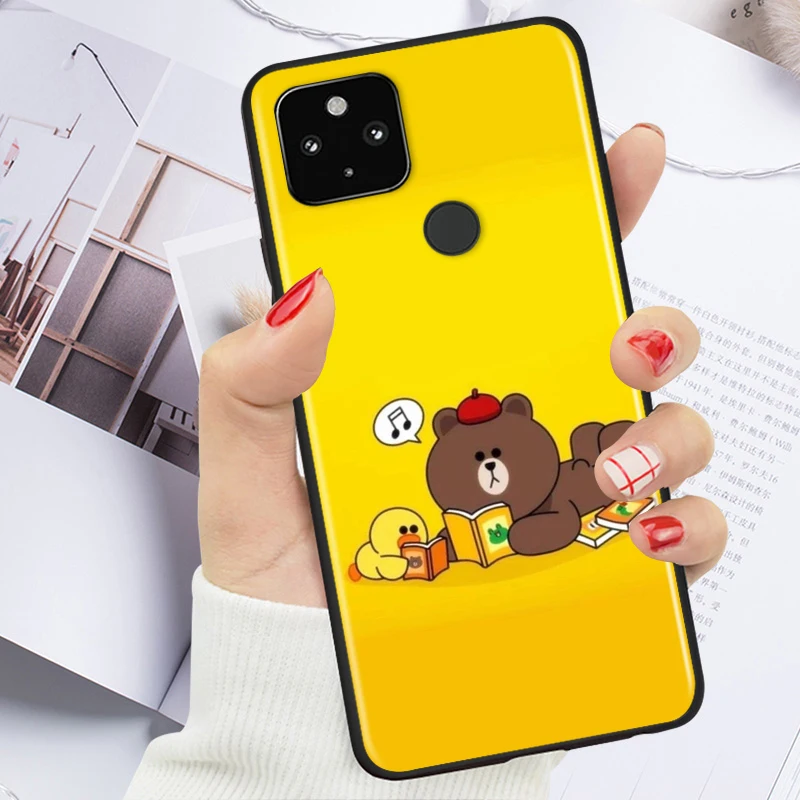 Hot Yellow Fashion Duck Shockproof Cover for Google Pixel 5 4 4A XL 5G Black Phone Case Shell Soft Fundas Coque Capa 
Hot Yellow Fashion Duck Shockproof Cover for Google Pixel 5 4 4A XL 5G Black Phone Case Shell Soft Fundas Coque Capa