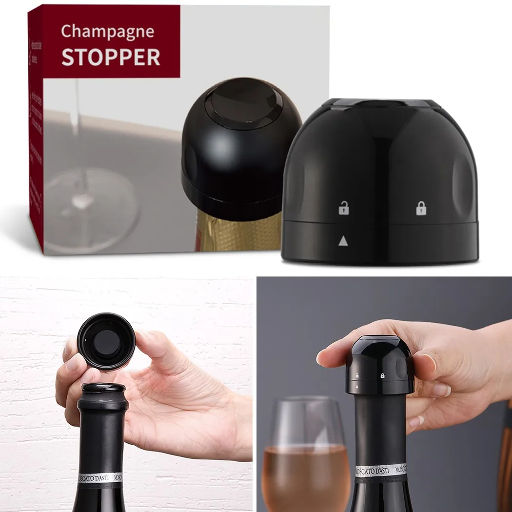 Red Wine Stopper Plastic Wine Vacuum Pump Leak-proof Sealing Wine Bottle Cap Silicone Champagne Cork Dining Kitchen Bar Tool
Red Wine Stopper Plastic Wine Vacuum Pump Leak-proof Sealing Wine Bottle Cap Silicone Champagne Cork Dining Kitchen Bar Tool