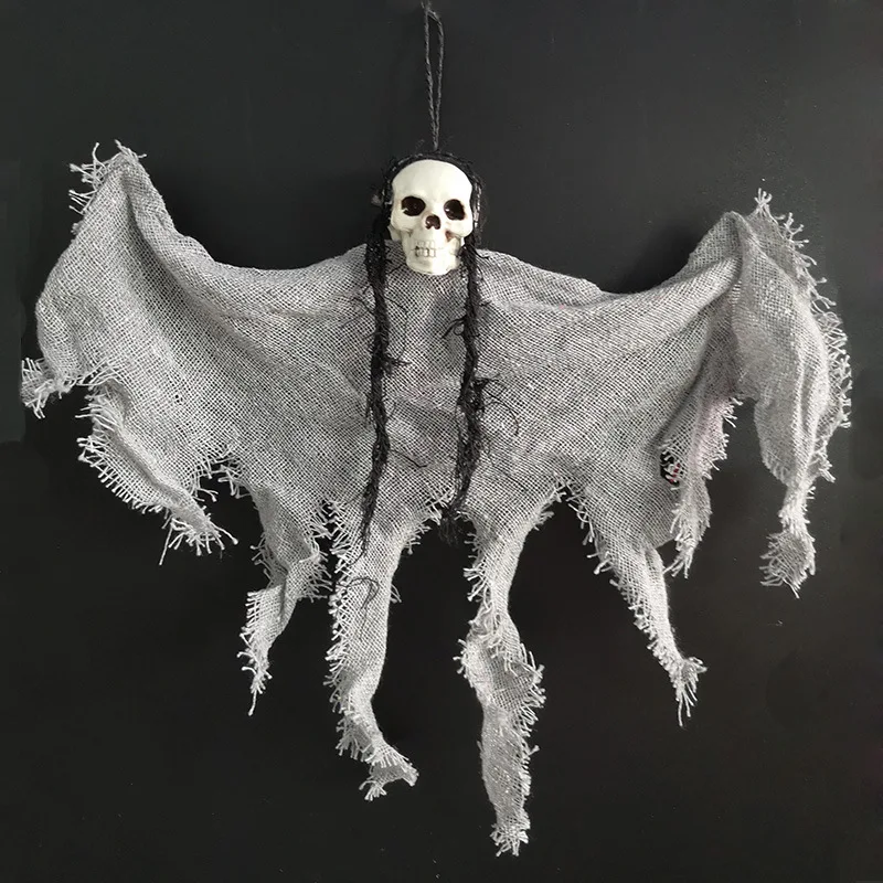 Halloween Hanging Skull Head Ghost Haunted House Escape Horror Props Ornament Terror Scary for Home Party Halloween Decoration
Halloween Hanging Skull Head Ghost Haunted House Escape Horror Props Ornament Terror Scary for Home Party Halloween Decoration