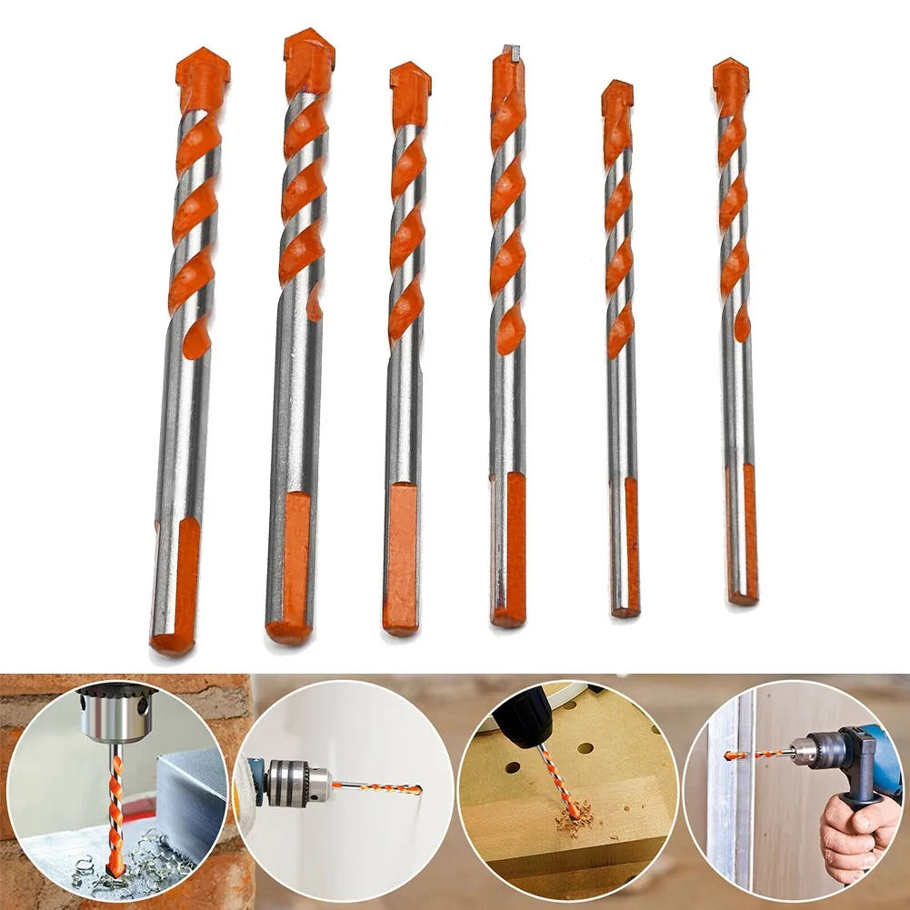 6pcs Multifunctional Alloy Tile Drill Bit Ceramic Glass Punching Hole Working For Multi-purpose Drlling On Drywall
6pcs Multifunctional Alloy Tile Drill Bit Ceramic Glass Punching Hole Working For Multi-purpose Drlling On Drywall