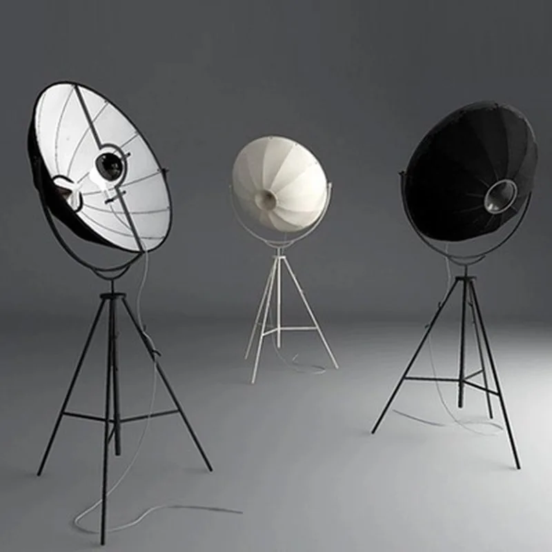 Standing Photography Floor Lamps Modern Tripod Stand Floor Light Satellite Fabric Home Decor Floor Light For Study Living Room
Standing Photography Floor Lamps Modern Tripod Stand Floor Light Satellite Fabric Home Decor Floor Light For Study Living Room
