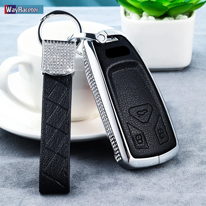 Diamond Leather Car Key Case Cover Gift Protective Shell For Audi A4 B9 A5 A6L S4 S5 S7 8W Q7 4M Q5 TT TTS RS Coupe Accessories
Diamond Leather Car Key Case Cover Gift Protective Shell For Audi A4 B9 A5 A6L S4 S5 S7 8W Q7 4M Q5 TT TTS RS Coupe Accessories