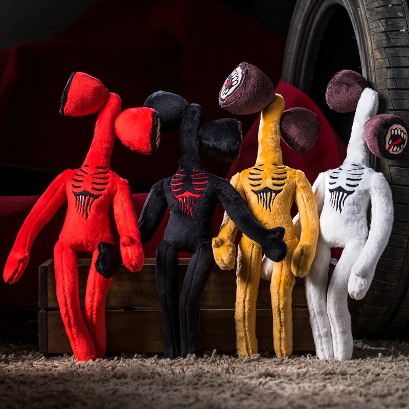 35CM New product siren head plush toy black and white red doll doll children Christmas gift
35CM New product siren head plush toy black and white red doll doll children Christmas gift