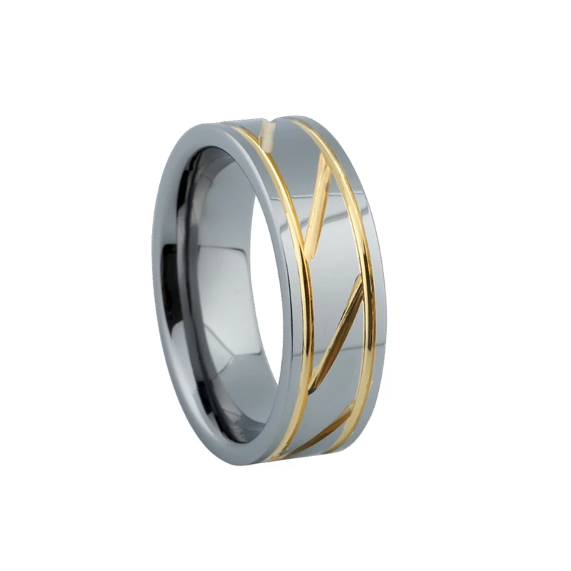 Men's ring Alliance 100% tungsten ring for men Anniversary gift unique man couple wedding rings male gold color 8mm
Men's ring Alliance 100% tungsten ring for men Anniversary gift unique man couple wedding rings male gold color 8mm