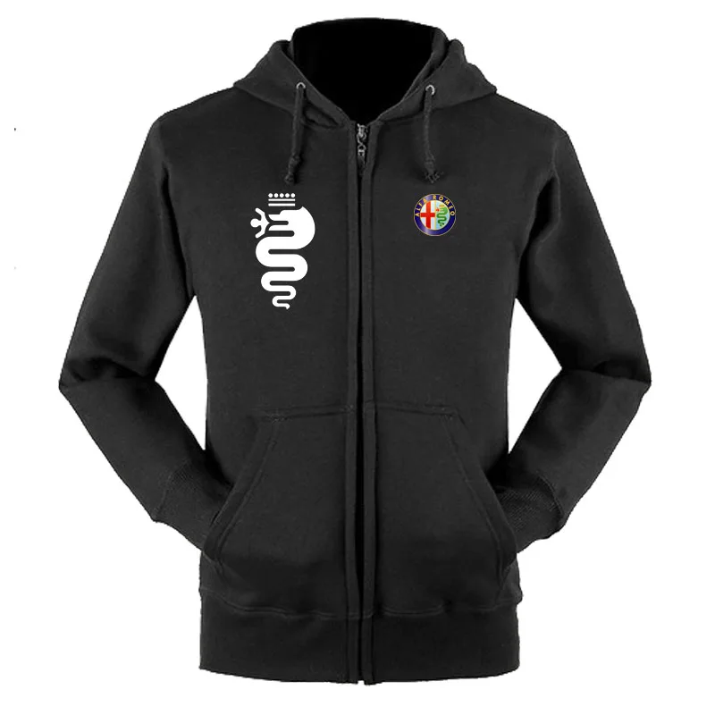 NEW Plain Mens Alfa Romeo Zip Up Hoody Jacket Sweatshirt Hooded Zipper male Top Outerwear
NEW Plain Mens Alfa Romeo Zip Up Hoody Jacket Sweatshirt Hooded Zipper male Top Outerwear