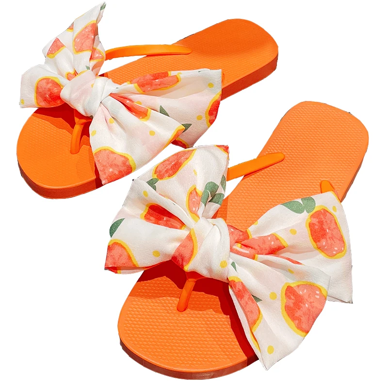 Flat Shoes Female Ladies' Slippers Butterfly-Knot Rubber Flip Flops Summer Clogs Woman Pantofle Hawaiian Beach 2021 Slides Basic 
Flat Shoes Female Ladies' Slippers Butterfly-Knot Rubber Flip Flops Summer Clogs Woman Pantofle Hawaiian Beach 2021 Slides Basic