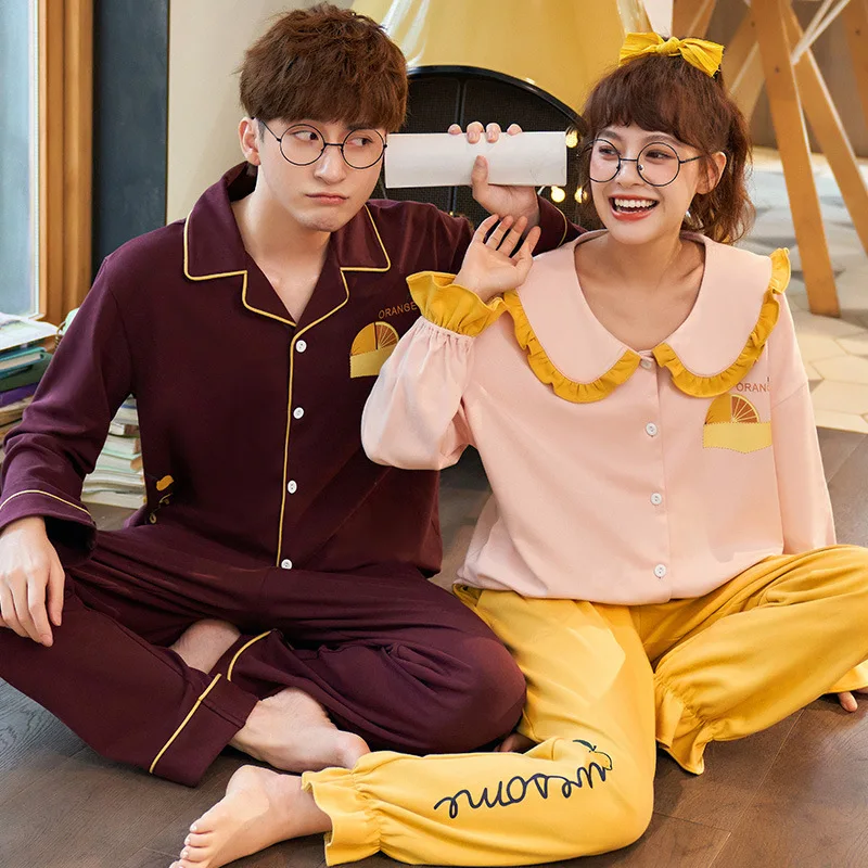 Lapel Cardigan Couple Pajama Set Winter Cotton Warm Women Pyjamas Plus Size Long Sleeve Sleeping Tops Cute Cartoon Pocket Pijama
Lapel Cardigan Couple Pajama Set Winter Cotton Warm Women Pyjamas Plus Size Long Sleeve Sleeping Tops Cute Cartoon Pocket Pijama