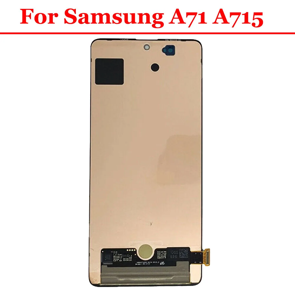 ЖК-дисплей Super AMOLED 6,7 дюйма для Samsung Galaxy A71 A715 A715F A715FD, дисплей с сенсорным экраном и дигитайзером в сборе для Samsung A71, дисплей
ЖК-дисплей Super AMOLED 6,7 дюйма для Samsung Galaxy A71 A715 A715F A715FD, дисплей с сенсорным экраном и дигитайзером в сборе для Samsung A71, дисплей