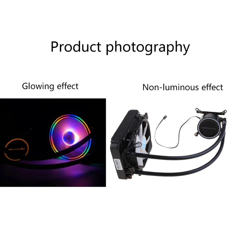 67JA CPU Cooler Colorful RGB Chassis Radiator CPU Air Cooler 12V 4Pin PWM Fan for All Platform Colorful RGB Full Cover Cpper
67JA CPU Cooler Colorful RGB Chassis Radiator CPU Air Cooler 12V 4Pin PWM Fan for All Platform Colorful RGB Full Cover Cpper