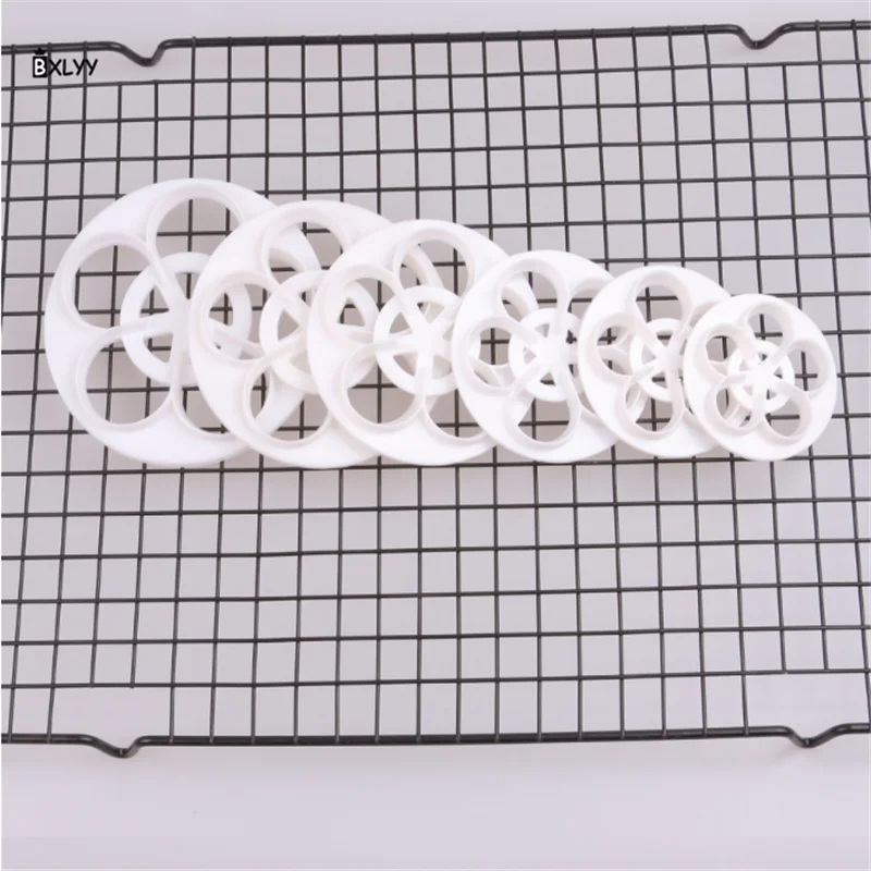 6pc Plastic Cake Cutting Mold Baking Accessories Fondant Cake Decoration Tools Kitchen Gadgets Pastry Supplies Baking Dish.85z
6pc Plastic Cake Cutting Mold Baking Accessories Fondant Cake Decoration Tools Kitchen Gadgets Pastry Supplies Baking Dish.85z