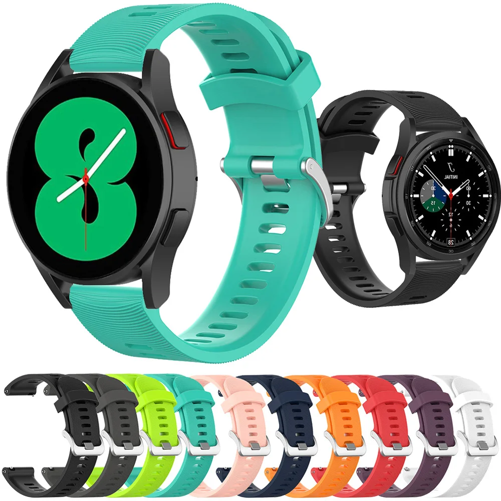 Correa For Samsung Galaxy Watch 4 44mm 40mm Classic 42mm 46mm Strap Silicone Band Watchbands Bracelet 20mm Watch Band ремешок
Correa For Samsung Galaxy Watch 4 44mm 40mm Classic 42mm 46mm Strap Silicone Band Watchbands Bracelet 20mm Watch Band ремешок
