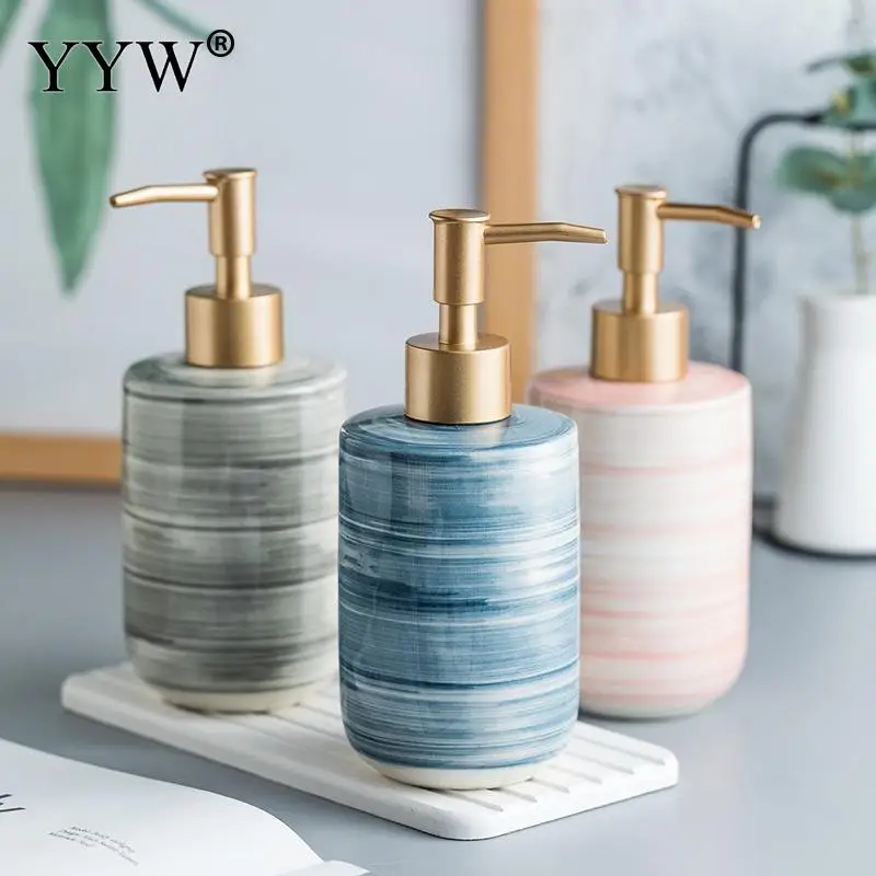 Marble Pattern Ceramic Bottled Bathroom Toilet Hand Sanitizer Shower Gel Shampoo Press Lotion Bottle For Bathroom Accessores
Marble Pattern Ceramic Bottled Bathroom Toilet Hand Sanitizer Shower Gel Shampoo Press Lotion Bottle For Bathroom Accessores