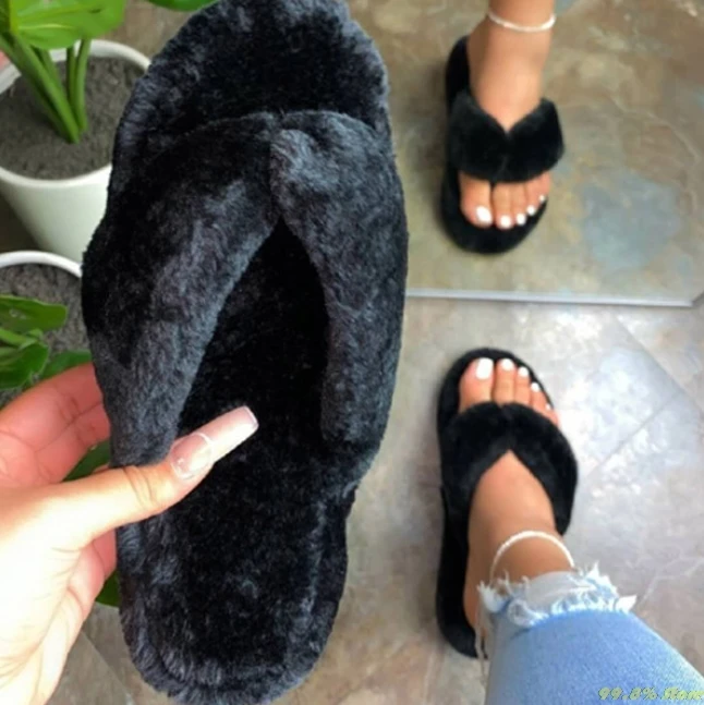 Hot 2020 Women's Sandals Flat Open Toe Plush Fashion Slippers Handmade Platform Shoes Comfortable Plus Size 43
Hot 2020 Women's Sandals Flat Open Toe Plush Fashion Slippers Handmade Platform Shoes Comfortable Plus Size 43