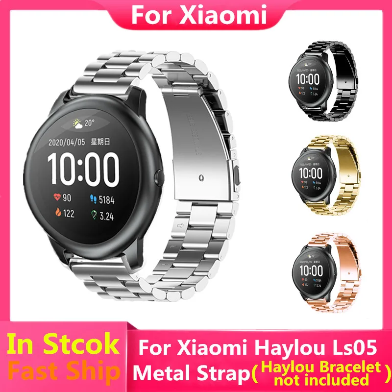 Metal Strap For Haylou Solar LS05 Smart Watch Band Wrist Bracelet Straps For XiaoMi Haylou Solar LS05 Men and women wristbands
Metal Strap For Haylou Solar LS05 Smart Watch Band Wrist Bracelet Straps For XiaoMi Haylou Solar LS05 Men and women wristbands