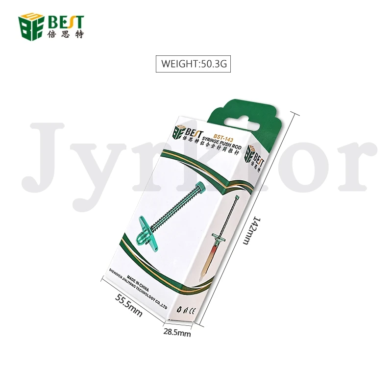 BEST Aluminum Alloy Tube Mate Syringe Flux Mate Solder Paste Booster Welding Oil Needle Tube Push Rod
BEST Aluminum Alloy Tube Mate Syringe Flux Mate Solder Paste Booster Welding Oil Needle Tube Push Rod