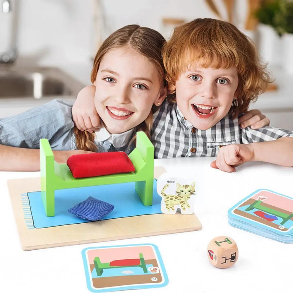 Find Cats Logic Game Wooden Building Blocks Memory Toys Educational Kids Improve For Children Concentration X0F2
Find Cats Logic Game Wooden Building Blocks Memory Toys Educational Kids Improve For Children Concentration X0F2