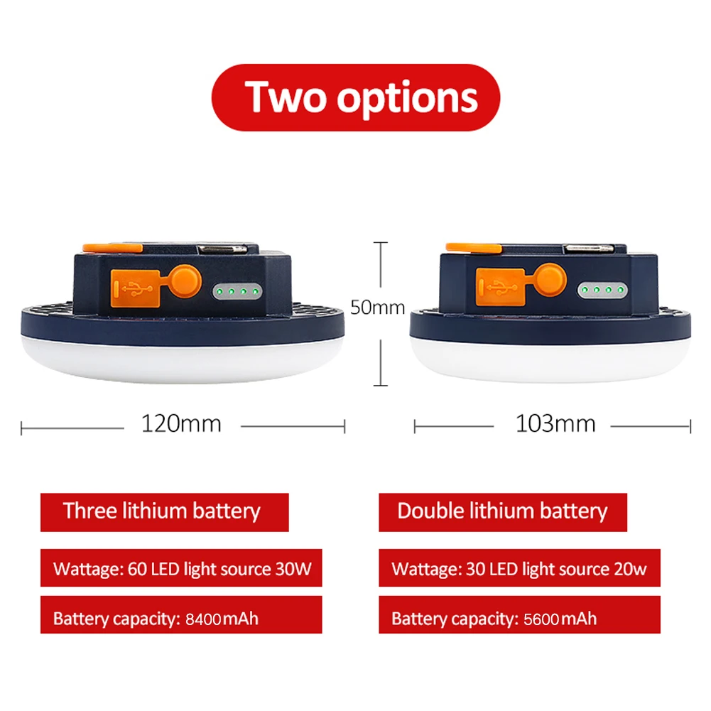 Outdoor Portable LED Camping Light USB Rechargeable Bright Lantern Emergency Lamp Street Stall Lighting Emergency Torch
Outdoor Portable LED Camping Light USB Rechargeable Bright Lantern Emergency Lamp Street Stall Lighting Emergency Torch