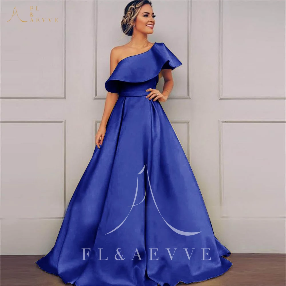 Exquisite Blue Satin A-Line Evening Dresses 2022 One Shoulder Prom Gown Strapless Vestidos de noche Abendkleider Plus Size
Exquisite Blue Satin A-Line Evening Dresses 2022 One Shoulder Prom Gown Strapless Vestidos de noche Abendkleider Plus Size
