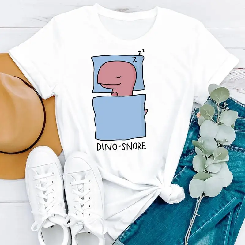 Summer Dinosaur Ladies Animal 90s Cartoon Funny Short Sleeve Women Fashion Clothes Print Tshirt Female Tee Top Graphic T-shirt
Summer Dinosaur Ladies Animal 90s Cartoon Funny Short Sleeve Women Fashion Clothes Print Tshirt Female Tee Top Graphic T-shirt