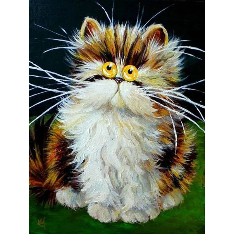 5D DIY Diamond Painting Full Square/Round Drill "Cartoon Cat" Diamond Rhinestone Embroidery Cross Stitch Gift Home Decor Gift
5D DIY Diamond Painting Full Square/Round Drill "Cartoon Cat" Diamond Rhinestone Embroidery Cross Stitch Gift Home Decor Gift