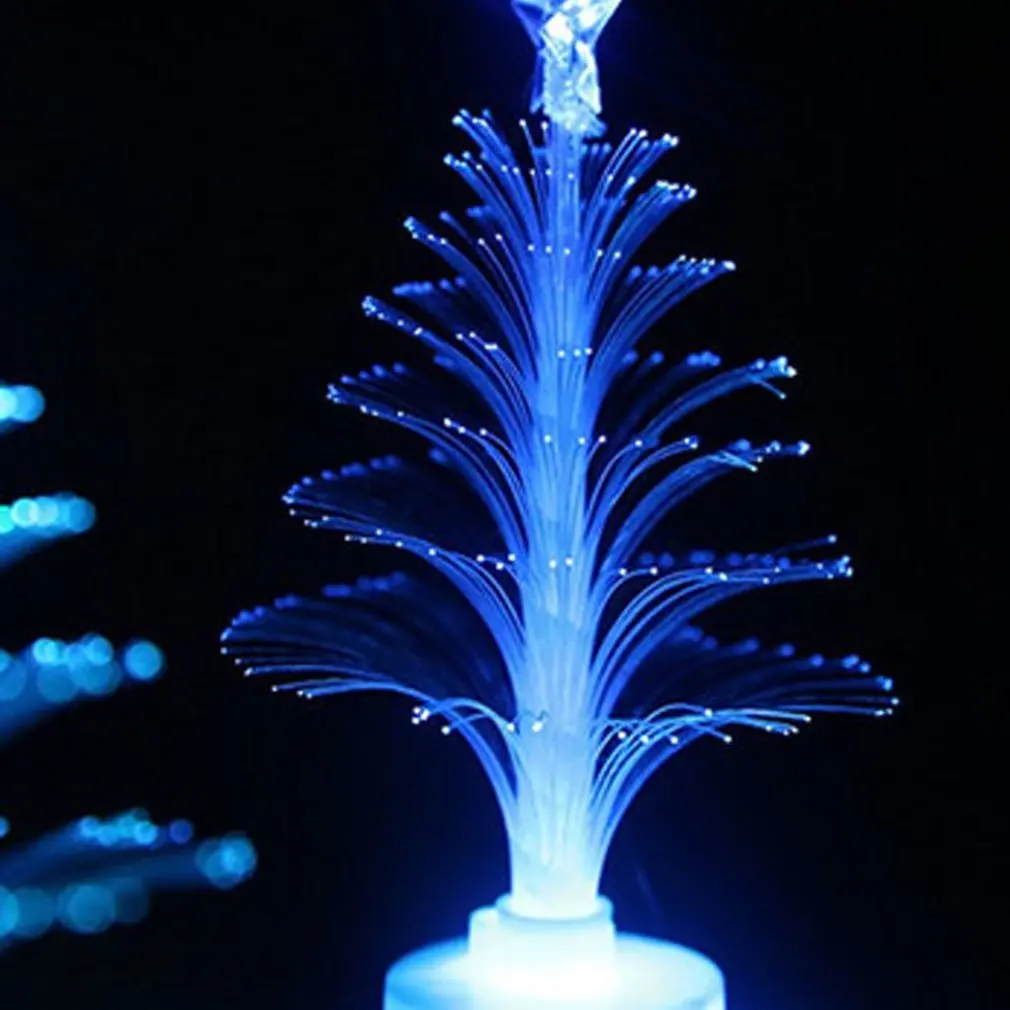 

Color Changing Light Party Christmas Tree led Lamp Christmas Decorations Home NewYear Gift Colorful Fiber Optic Led Lamp