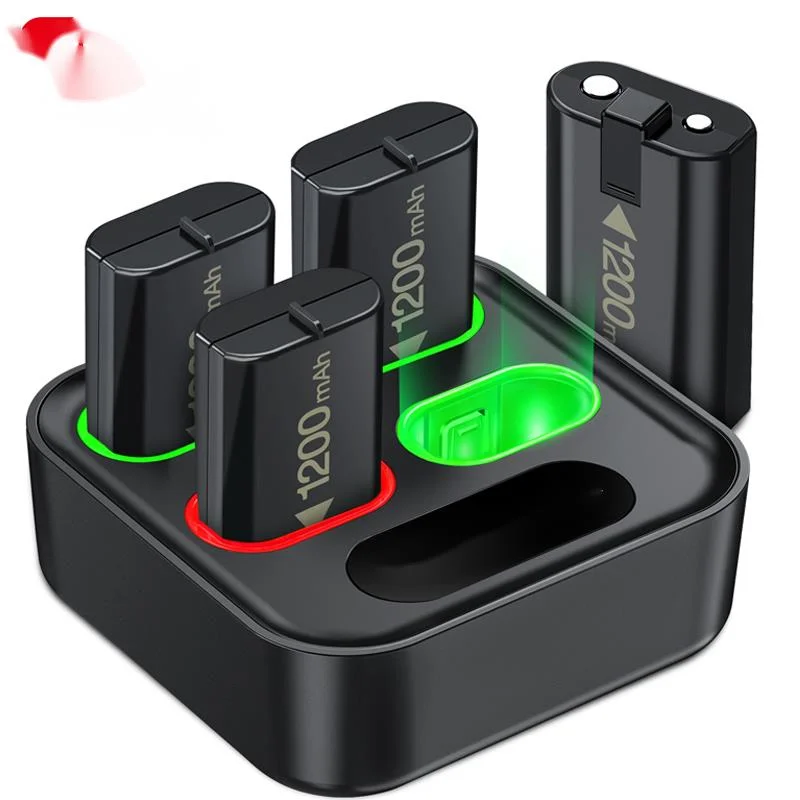 4Pcs 1200mAh Battery Pack for Xbox One Wireless Gamepads Rechargeable Battery USB Charger for Xbox One X/S/Xbox Elite Controller
4Pcs 1200mAh Battery Pack for Xbox One Wireless Gamepads Rechargeable Battery USB Charger for Xbox One X/S/Xbox Elite Controller