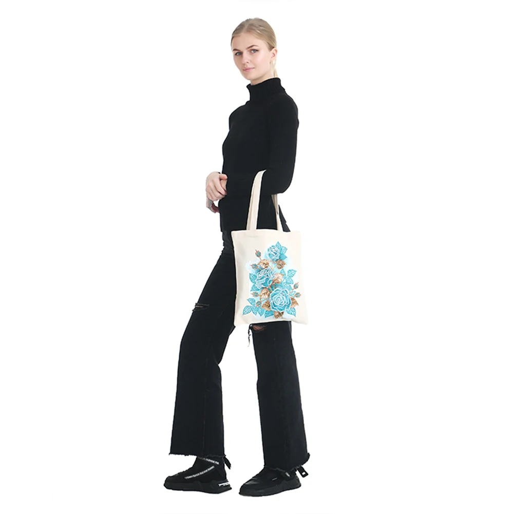 DIY Diamond Painting Handbag Mosaic Drill Reusable Eco-friendly Shoulder Shopping Storage Bags Grocery Tote Home Organizer Gift
DIY Diamond Painting Handbag Mosaic Drill Reusable Eco-friendly Shoulder Shopping Storage Bags Grocery Tote Home Organizer Gift