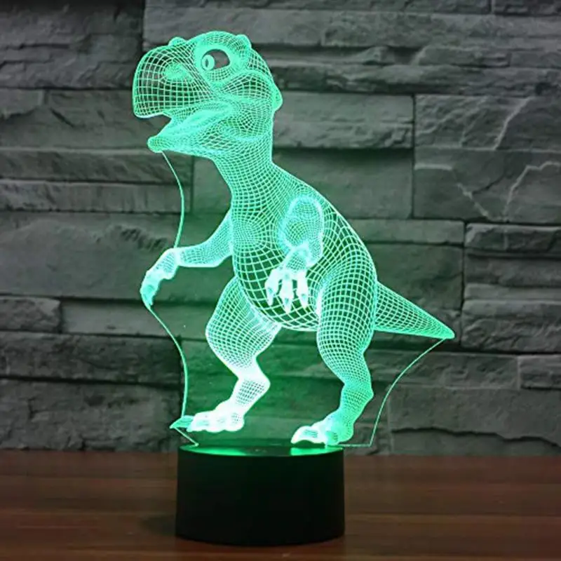 Remote Touch Control 3D LED Night Light Dinosaur Shaped Table Desk Lamp Kids Children Lovely Gifts Glow in the Dark Toys 
Remote Touch Control 3D LED Night Light Dinosaur Shaped Table Desk Lamp Kids Children Lovely Gifts Glow in the Dark Toys