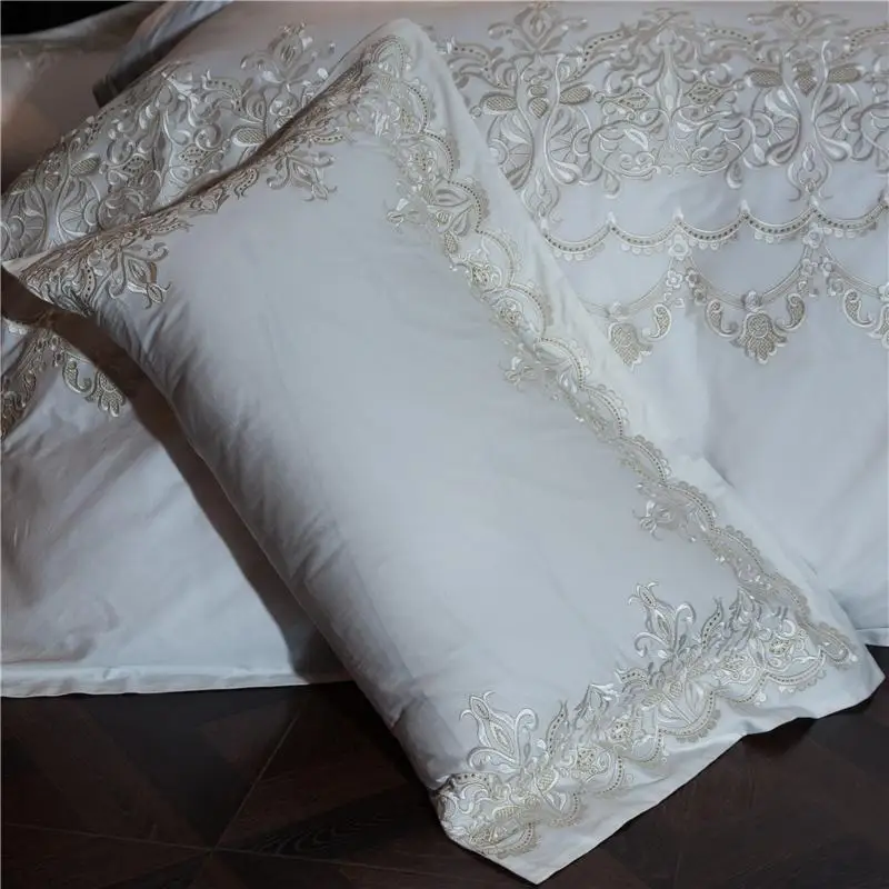 4/5Pcs luxury Egypt Cotton European classic retro Bedding Set Embroidery Duvet cover set Bed Sheet Pillowcases Queen King Size
4/5Pcs luxury Egypt Cotton European classic retro Bedding Set Embroidery Duvet cover set Bed Sheet Pillowcases Queen King Size