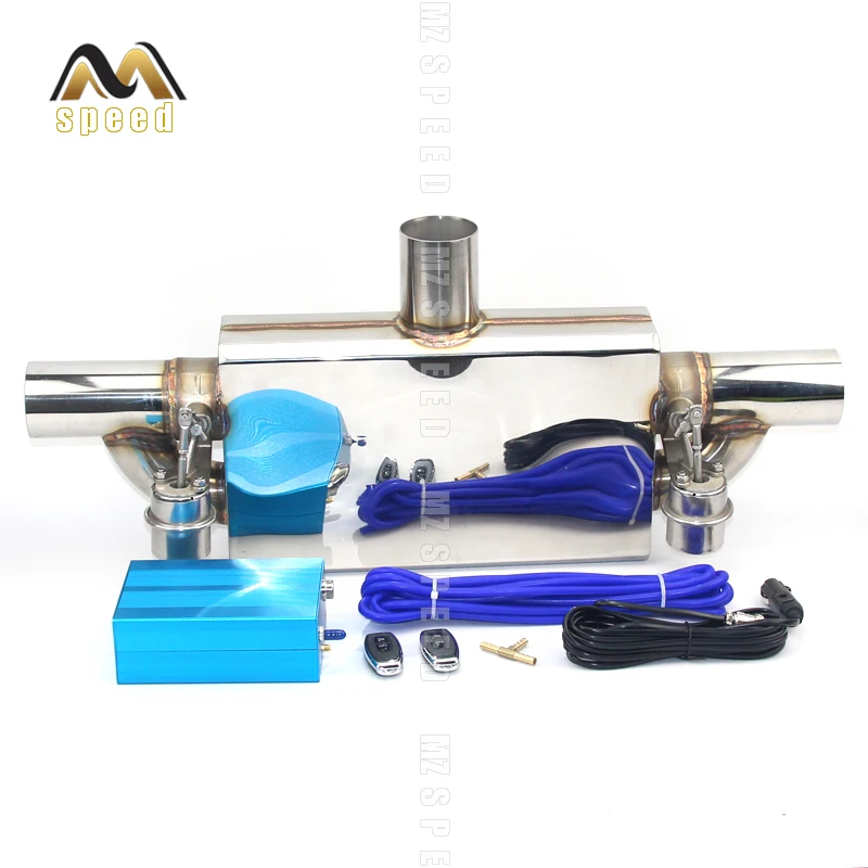 Accessories car Exhaust pipe 304 stainless steel double valve remote muffler Universal racing loud sound exhaust pipe
Accessories car Exhaust pipe 304 stainless steel double valve remote muffler Universal racing loud sound exhaust pipe