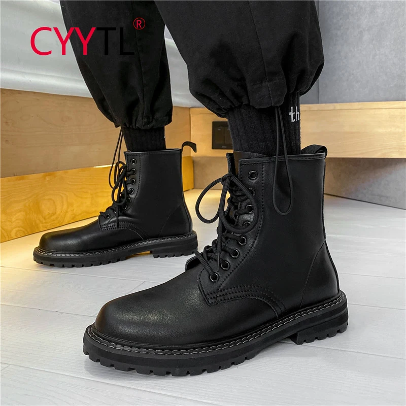 Мотоциклетные ботинки CYYTL для мужчин, модные кожаные полусапожки на шнуровке, для улицы, прогулок, водонепроницаемые Нескользящие, повседне...
Мотоциклетные ботинки CYYTL для мужчин, модные кожаные полусапожки на шнуровке, для улицы, прогулок, водонепроницаемые Нескользящие, повседне...