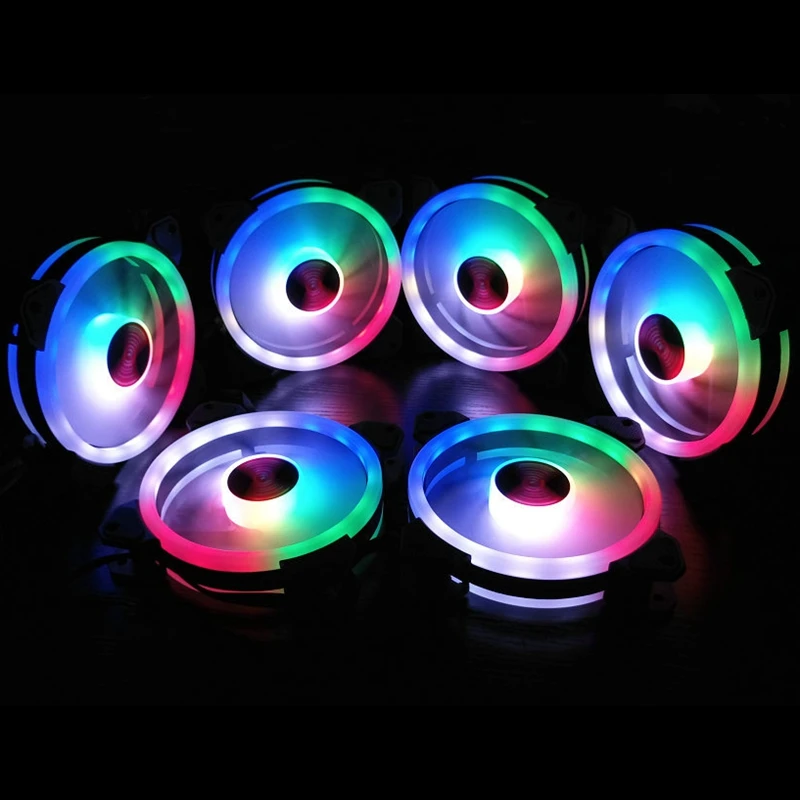 COOLMOON Rgb Computer Case Fan, 12cm Silent Light-Emitting Computer Cooling Fan, Aura Synchronous Fan Cpu Case Fan (5Pcs)
COOLMOON Rgb Computer Case Fan, 12cm Silent Light-Emitting Computer Cooling Fan, Aura Synchronous Fan Cpu Case Fan (5Pcs)