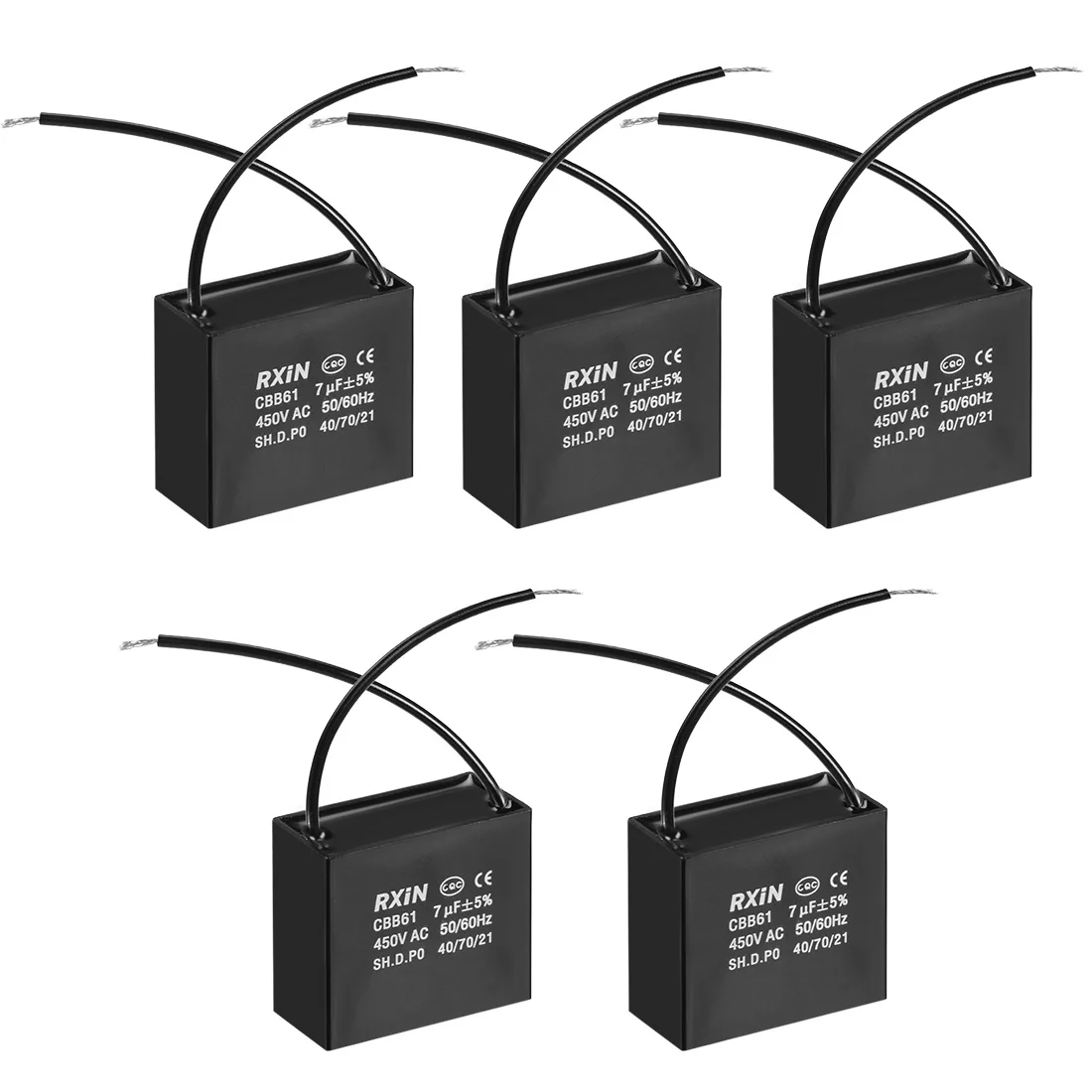 Uxcell CBB61 Run конденсатор с алюминиевой крышкой, 450V AC Металлизированный Полипропиленовый пленочный конденсатор для потолочного вентилятора 3 ш...
Uxcell CBB61 Run конденсатор с алюминиевой крышкой, 450V AC Металлизированный Полипропиленовый пленочный конденсатор для потолочного вентилятора 3 ш...