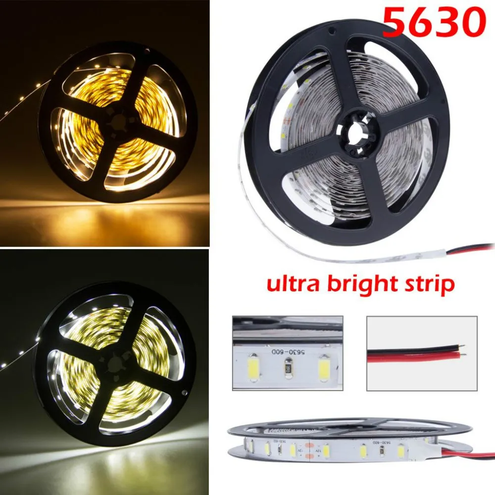 led strip light 5630 5730 waterproof 12v flexible tape 5m natural white 4000k cold white warm white 3000k 6500k red green blue
led strip light 5630 5730 waterproof 12v flexible tape 5m natural white 4000k cold white warm white 3000k 6500k red green blue