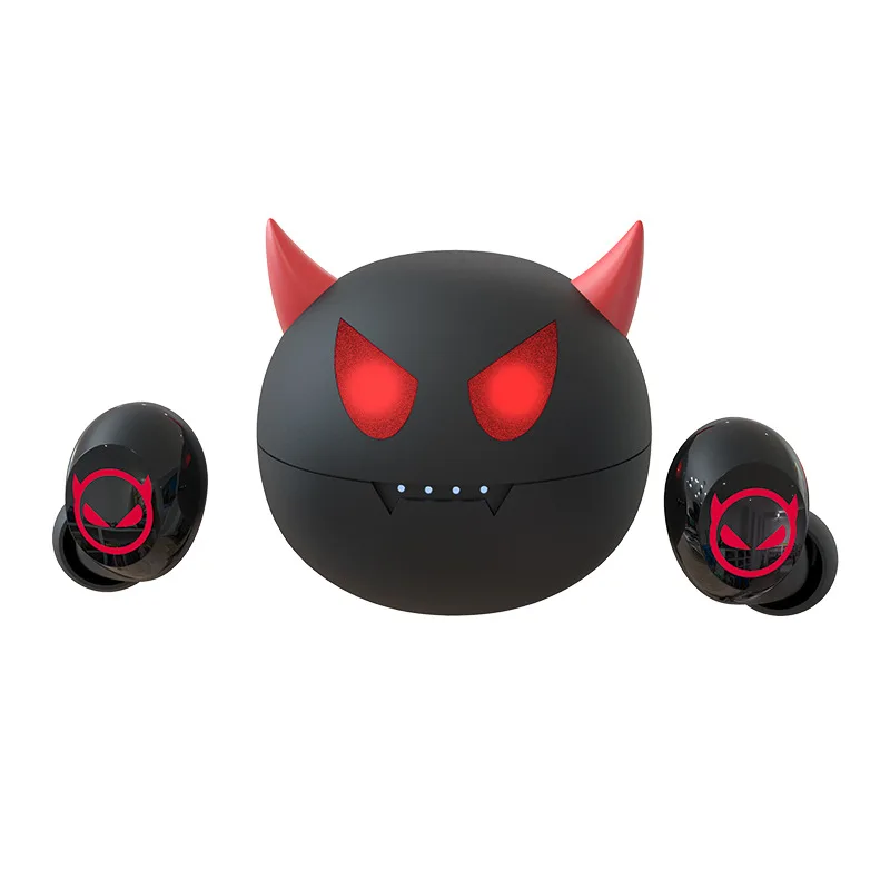 6D Wireless Bluetooth Headset Surround with Stereo In-ear Mini Pet Gift Small Devil Sports Headphones 5.0 for Iphone Xiaomi
6D Wireless Bluetooth Headset Surround with Stereo In-ear Mini Pet Gift Small Devil Sports Headphones 5.0 for Iphone Xiaomi