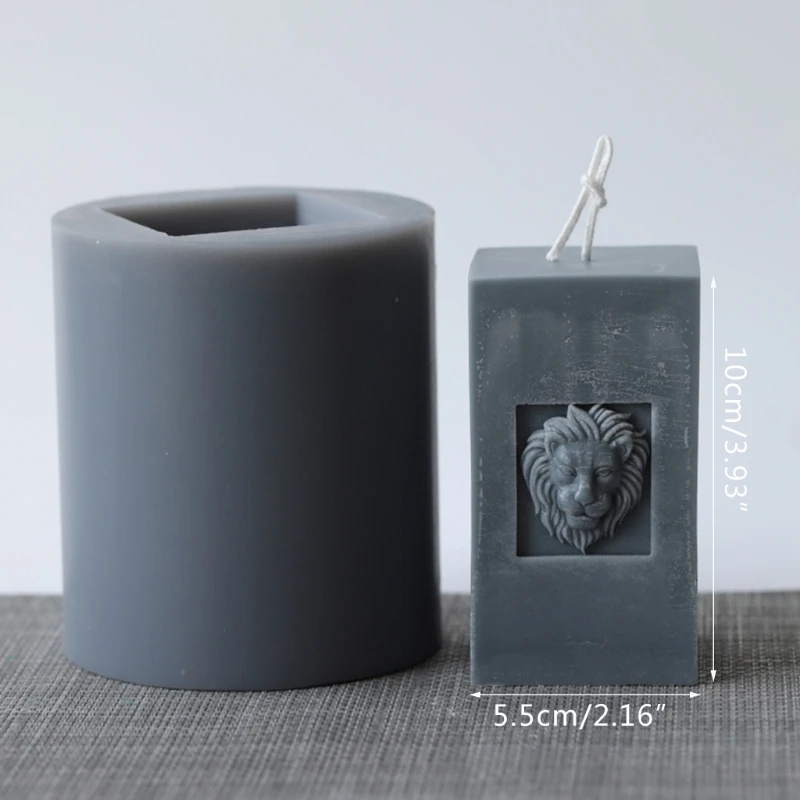 53CA Head Of Lion Candle Fondant Mold 3D Silicone Aromatherapy Beeswax Clay Soap Mold DIY Material Tools
53CA Head Of Lion Candle Fondant Mold 3D Silicone Aromatherapy Beeswax Clay Soap Mold DIY Material Tools