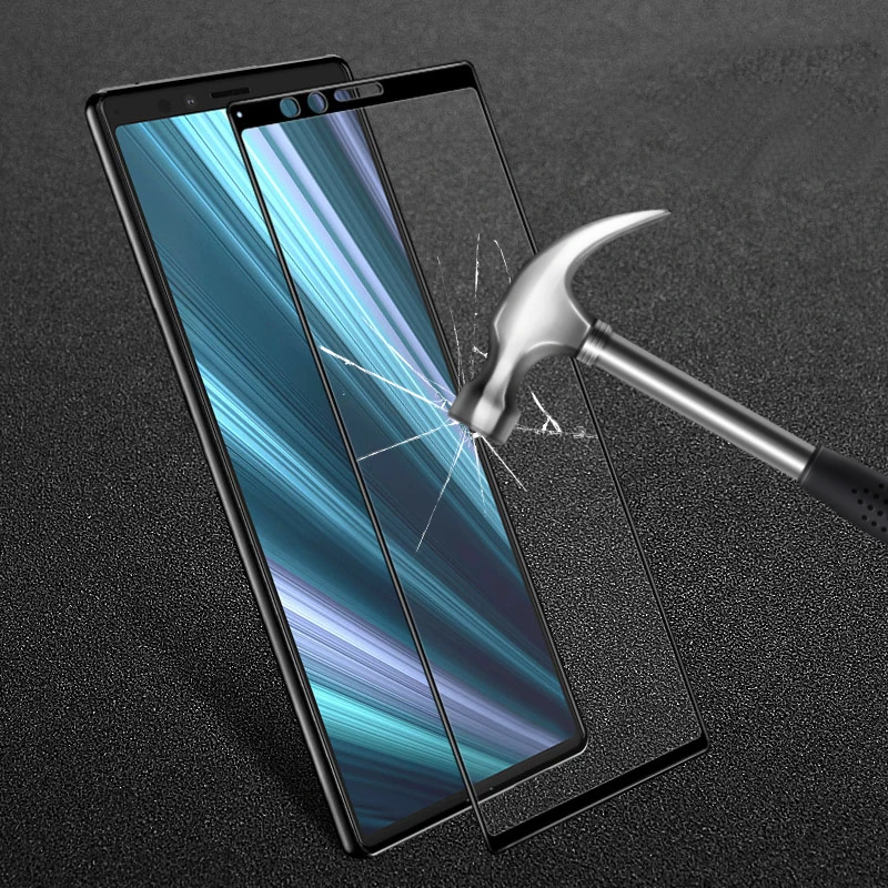 Full Protective Tempered Glass for Sony Xperia XZ4 XZS XZ Premium XZ1 XZ2 Compact Screen Protector Films Glas | Мобильные телефоны