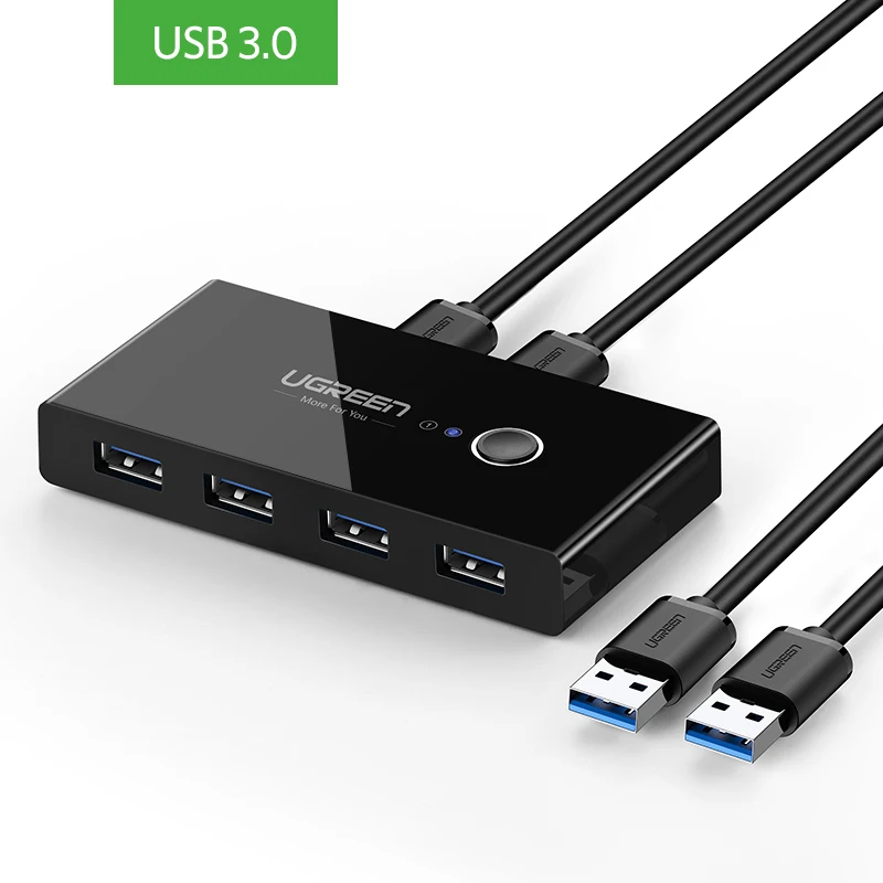 USB KVM Switch USB 3.0 2.0 Switcher KVM Switch for Windows10 PC Keyboard Mouse Printer 2 PCs Sharing 4 Devices USB Switch
USB KVM Switch USB 3.0 2.0 Switcher KVM Switch for Windows10 PC Keyboard Mouse Printer 2 PCs Sharing 4 Devices USB Switch