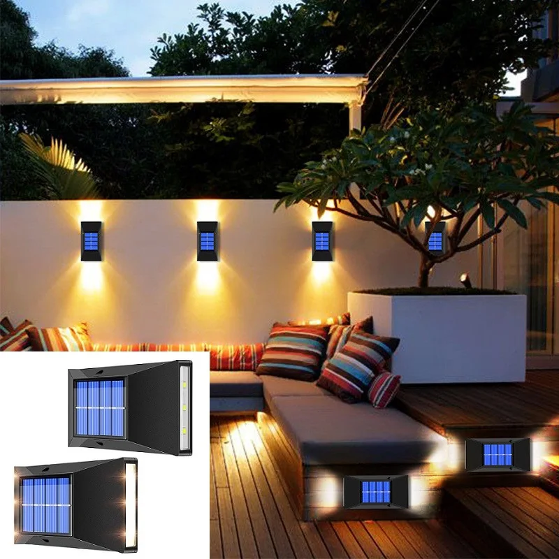 2pcs Solar Light Outdoor Garden Decoration Led Lights Home Wall Lights White/warm Bright Lighting Street Luz Solares Exterior
2pcs Solar Light Outdoor Garden Decoration Led Lights Home Wall Lights White/warm Bright Lighting Street Luz Solares Exterior