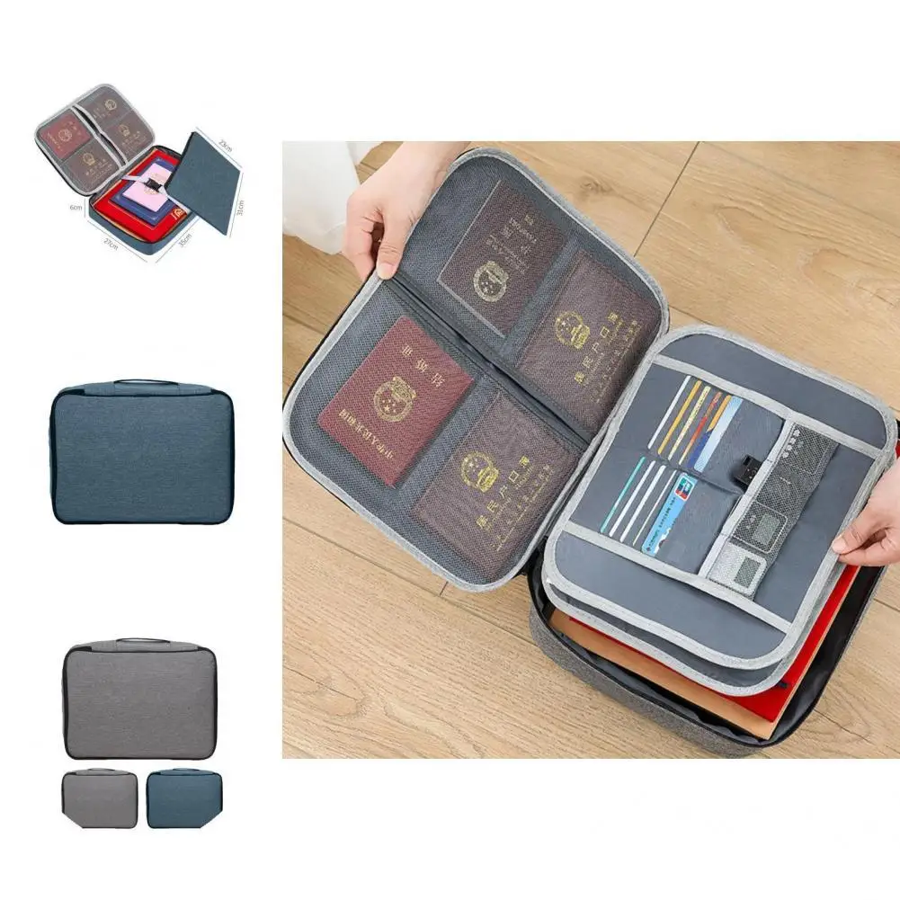 Filing Storage Box Useful Portable Compact File Storage Bag Reusable with Handle Document Bag
Filing Storage Box Useful Portable Compact File Storage Bag Reusable with Handle Document Bag