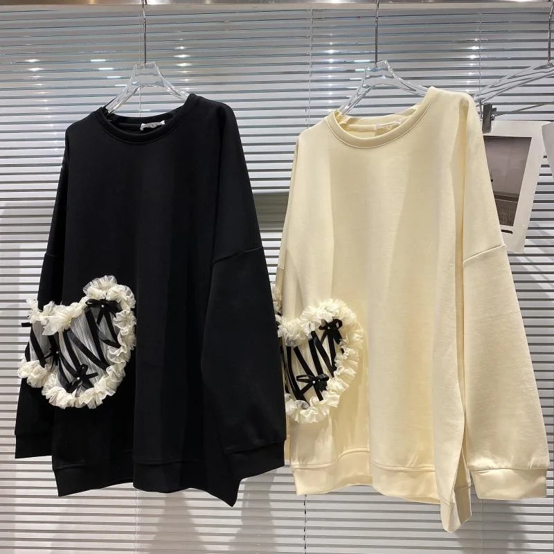 Love Gauze Picture Space Cotton Sweatshirt Women 2021 Autumn New Small Fragrance Round Neck Loose Pullover Women's Tops
Love Gauze Picture Space Cotton Sweatshirt Women 2021 Autumn New Small Fragrance Round Neck Loose Pullover Women's Tops