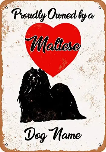Металлический знак-имя собаки-Мальта-винтажный вид
Металлический знак-имя собаки-Мальта-винтажный вид