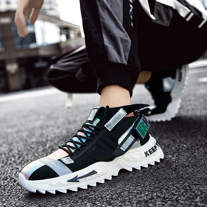 Man Sneakers Breathable Zapatillas Hombres Fashion Men's Height Increasing Casual Daddy Shoes Damping Outdoor Jogging Shoes
Man Sneakers Breathable Zapatillas Hombres Fashion Men's Height Increasing Casual Daddy Shoes Damping Outdoor Jogging Shoes