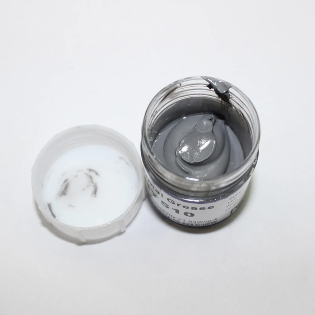 Heatsink Heat Resistant Silicone Computer Components PC Laptop Thermal Grease CPU Chipset Conductive Paste VGA Notebook Cooling
Heatsink Heat Resistant Silicone Computer Components PC Laptop Thermal Grease CPU Chipset Conductive Paste VGA Notebook Cooling
